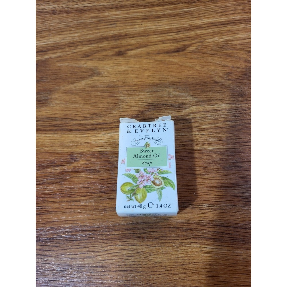 Crabtree & Evelyn Sweet Almond Oil Soap 1.4 Oz